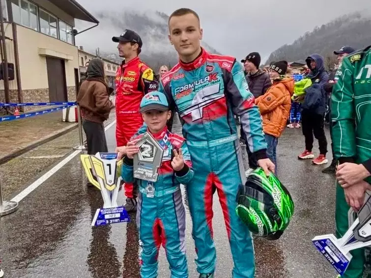 Юный ейчанин стал абсолютным чемпионом России по картингу в зимней серии