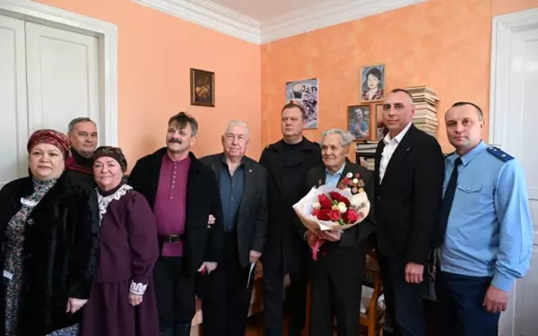 Ветерану из Ейска Василию Фёдоровичу Светличному исполнилось 99 лет