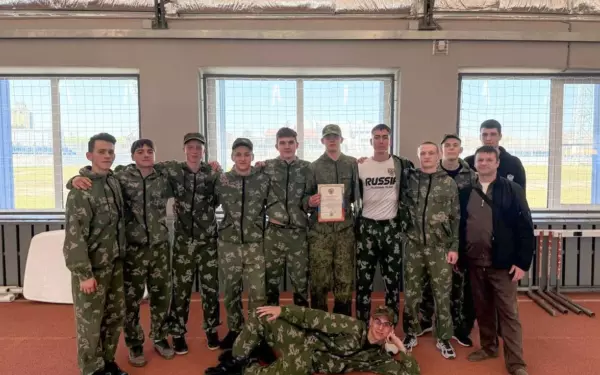 Команда Ейского полипрофильного колледжа заняла первое место в соревнованиях по пулевой стрельбе