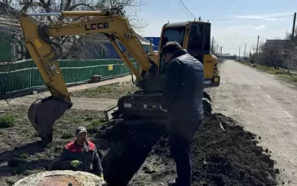 Жителей поселка Моревка Ейского района подключают к новому водопроводу