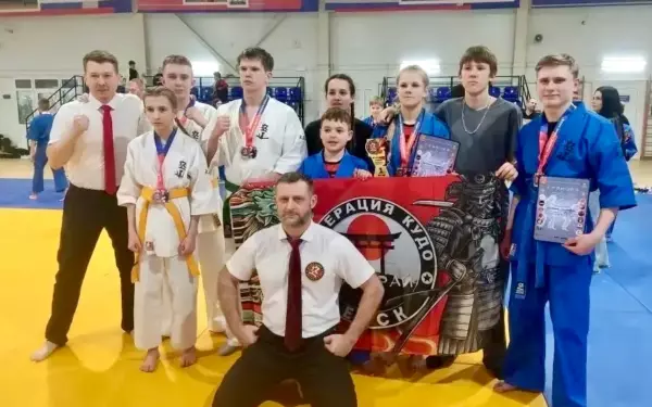 Ейские спортсмены взяли 9 медалей на Кубке Каневского района по кудо