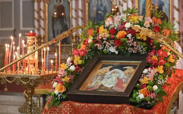 В кафедральном соборе Ейска прошли Пасхальные богослужения