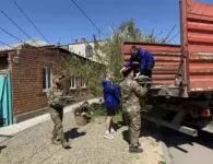 В Ейске продолжают устранять последствия атаки БПЛА