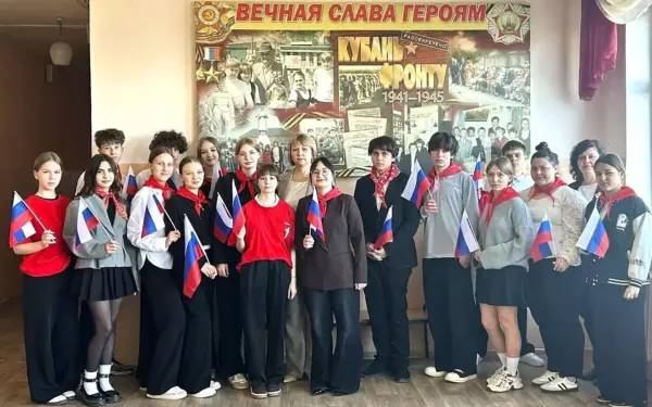 Школьники Ясенской встретились с главой поселения Татьяной Вязьминой