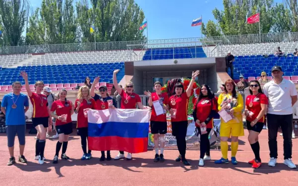 В Ейске прошёл турнир по футболу среди женских любительских команд «Победный футбомай»