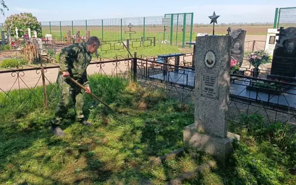 В Ейском районе продолжается наведение чистоты и порядка