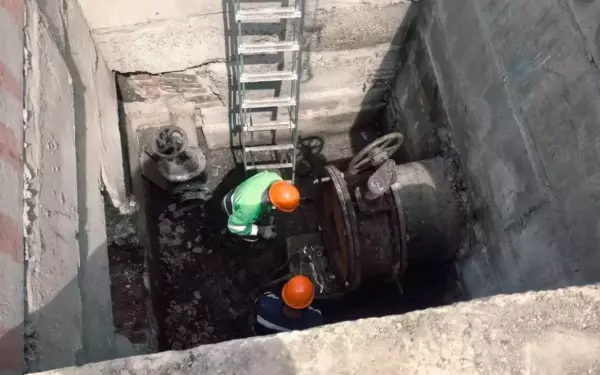 В Ейске продолжаются работы по подключению нового водопровода
