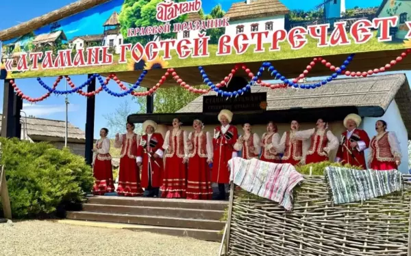 Ейский район ярко представил казачьи традиции на краевом празднике «Атамань гостей встречает»