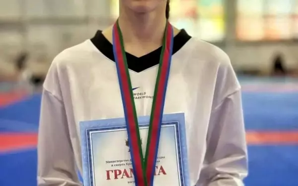 Ейчанка Арина Рыжова завоевала золото на Первенстве ЮФО по тхэквондо