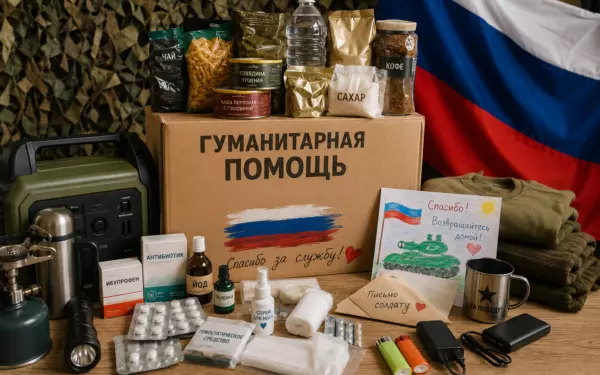 Сбор гуманитарной помощи для наших защитников