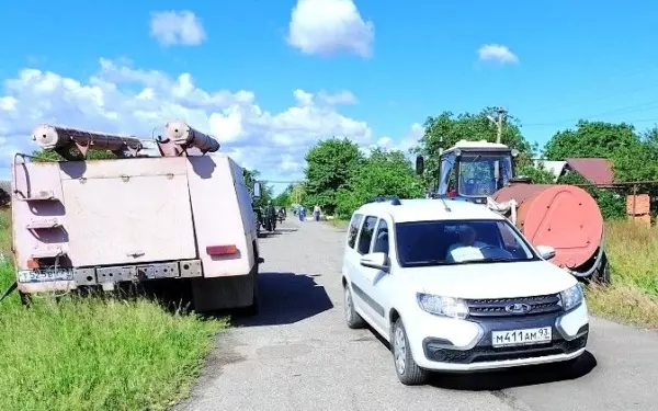 В Кухаривском поселении отработали действия при угрозе ландшафтного пожара
