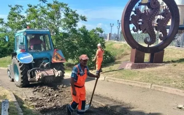 В Ейске начался очередной этап ямочного ремонта дорог