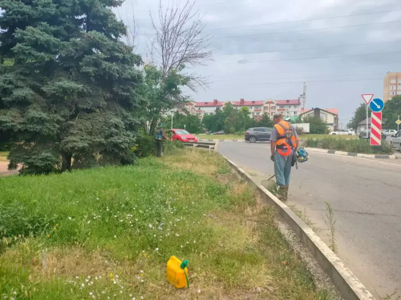 Работники «Экотранс» продолжают наводить чистоту в Ейске
