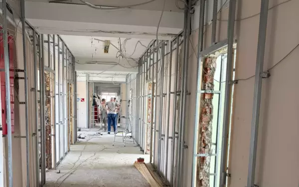 В Ейской ЦРБ начался капитальный ремонт отделения реабилитации