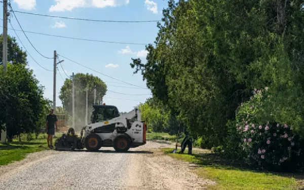 В станице Ясенской Ейского района идёт ямочный ремонт дорожного полотна