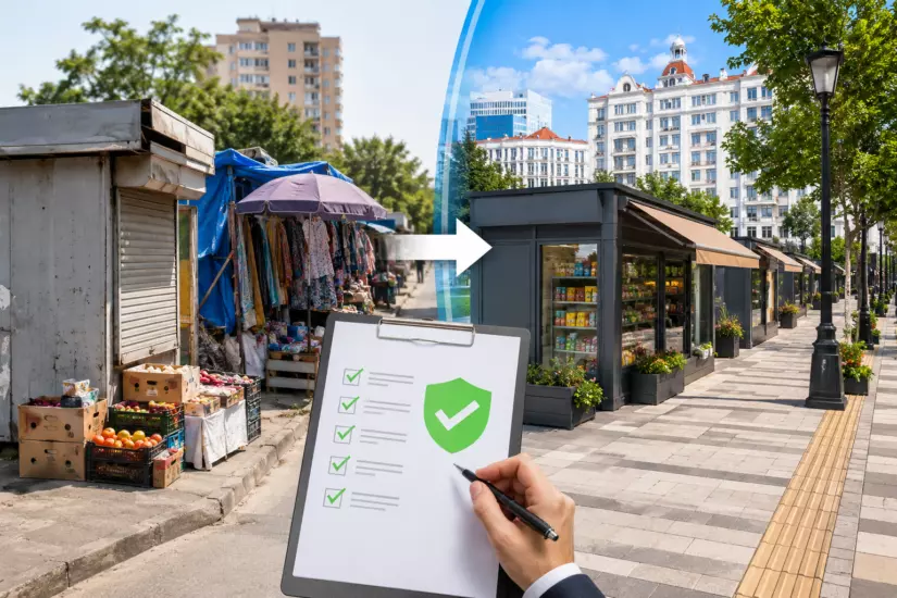 На Кубани наведут порядок в уличной торговле на частных землях