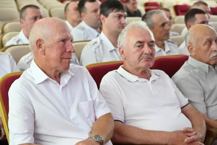 В Ейске прошло торжественное мероприятие, посвященное 90-летию ГИБДД
