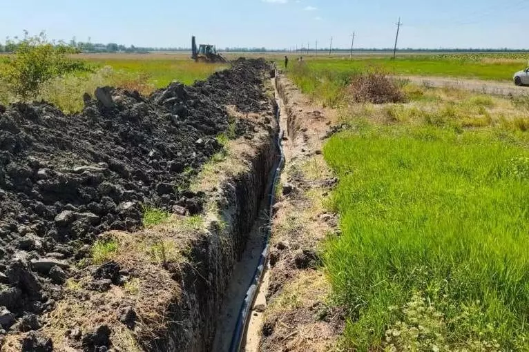 «Кубаньводкомплекс» продолжает плановое обновление сетей в Ейском районе