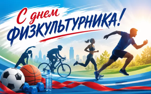 Поздравляем с Днем физкультурника!