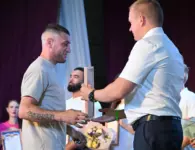 В Ейском Доме Офицеров торжественно отметили День физкультурника