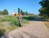За выходные в городе привели в порядок улицы и дворы