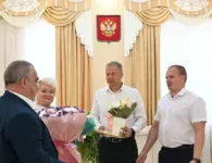Сапфировая свадьба в день рождения Ейска