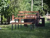 В школе №11 Краснофлотского появилась новая полоса препятствий