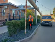 В Ейске с раннего утра наводят порядок на городских улицах