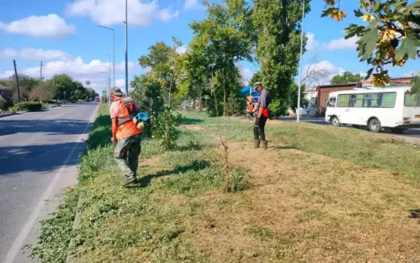 В Ейске продолжают наводить порядок
