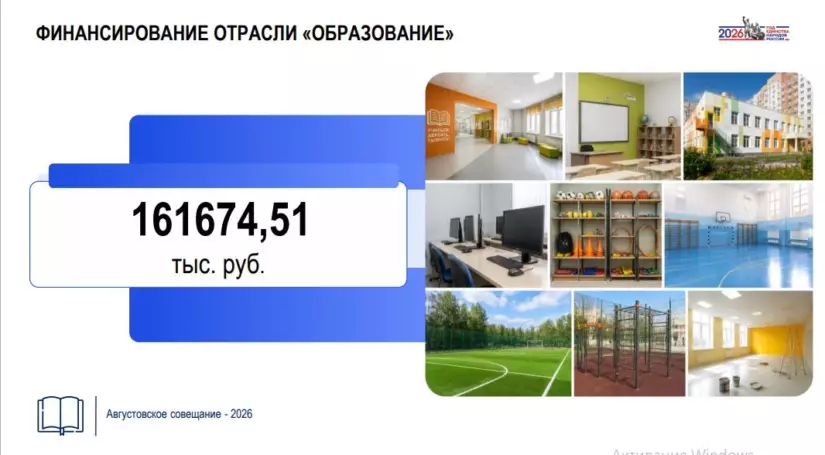 На развитие образования в Ейском районе направили 161,7 млн рублей