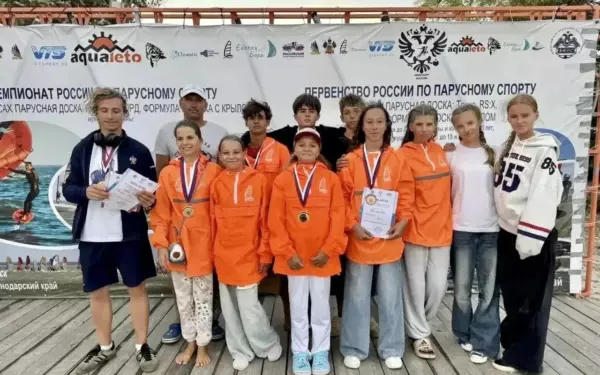 Ейские яхтсмены завоевали медали чемпионата и первенства России
