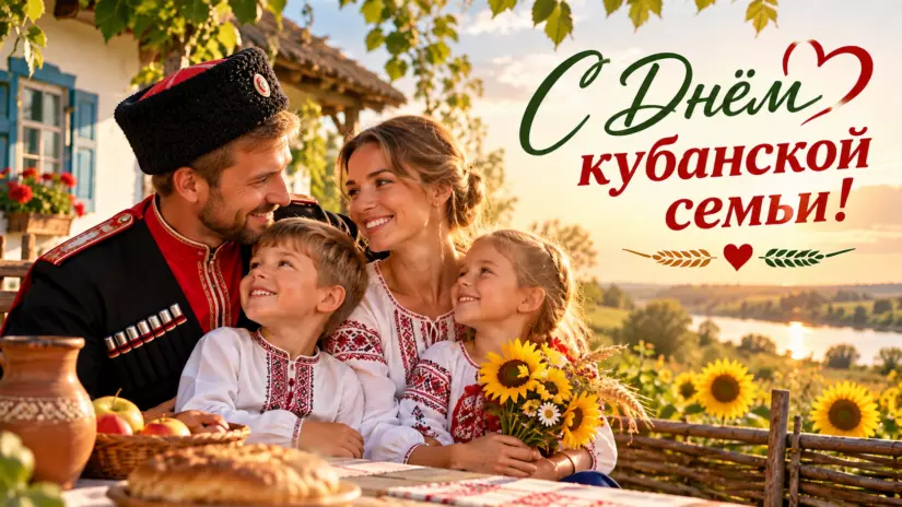 Сегодня отмечается День кубанской семьи!