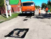 В Моревке завершают ямочный ремонт дорог