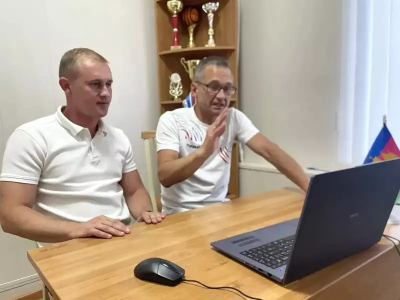 Спортшколы Ейска и Геническа начали сотрудничество в прыжках на батуте