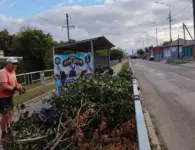 В Ейске продолжают приводить в порядок городские улицы и набережную