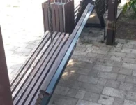 В Ейске восстановили ограждение у лицея №4 и объекты на Молодёжной площади