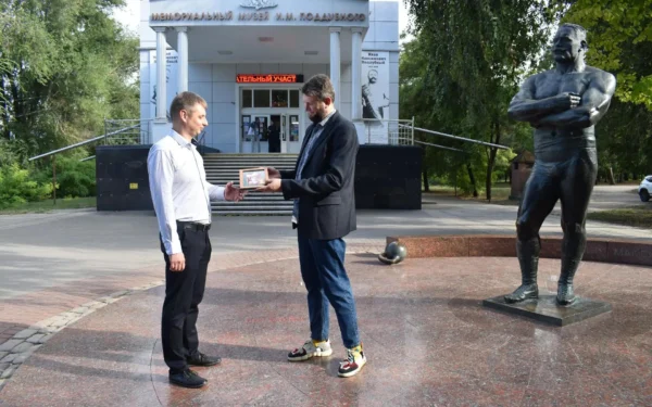 В музей Поддубного в Ейске передали редкую фотографию первой любви знаменитого борца