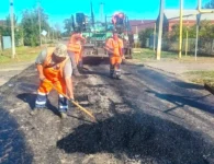 На улице Комсомольской в посёлке Комсомолец отремонтировали дорогу