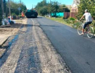 На улице Комсомольской в посёлке Комсомолец отремонтировали дорогу