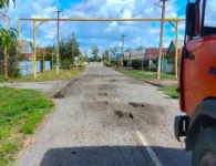 На улице Комсомольской в посёлке Комсомолец отремонтировали дорогу