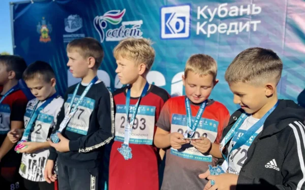 80 жителей Ейского района вышли на старт «Кросса нации»
