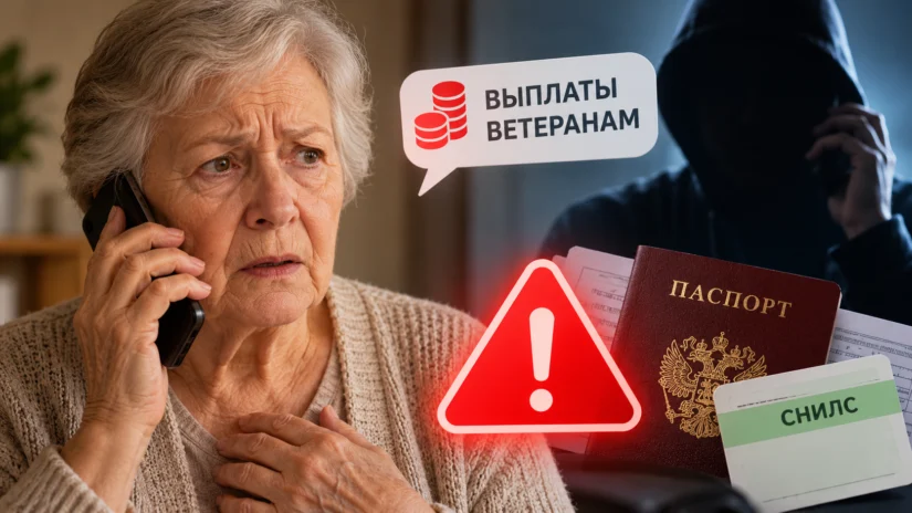 Жителей Ейского района предупредили о новой схеме мошенничества с «выплатами ветеранам»