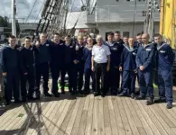 Ейские студенты проходят морскую практику на «Крузенштерне»