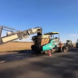 На трассе Краснодар — Ейск начали ремонт семикилометрового участка дороги