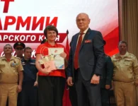 Ейских юнармейцев отметили наградами на 10-летии регионального отделения «ЮНАРМИИ»
