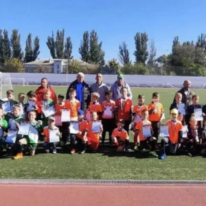 Команда «Колос» выиграла первенство Ейского района по футболу среди юных спортсменов