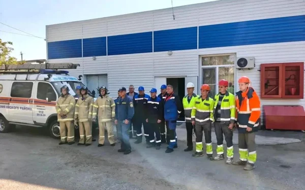 На Ейском групповом водопроводе отработали действия при химической аварии