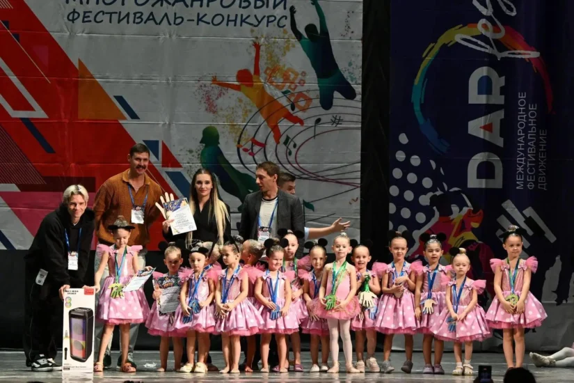 Юные танцовщицы школы «Мия» завоевали восемь наград на международном фестивале в Ростове-на-Дону